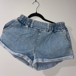 Denim Shorts (size adult small)
